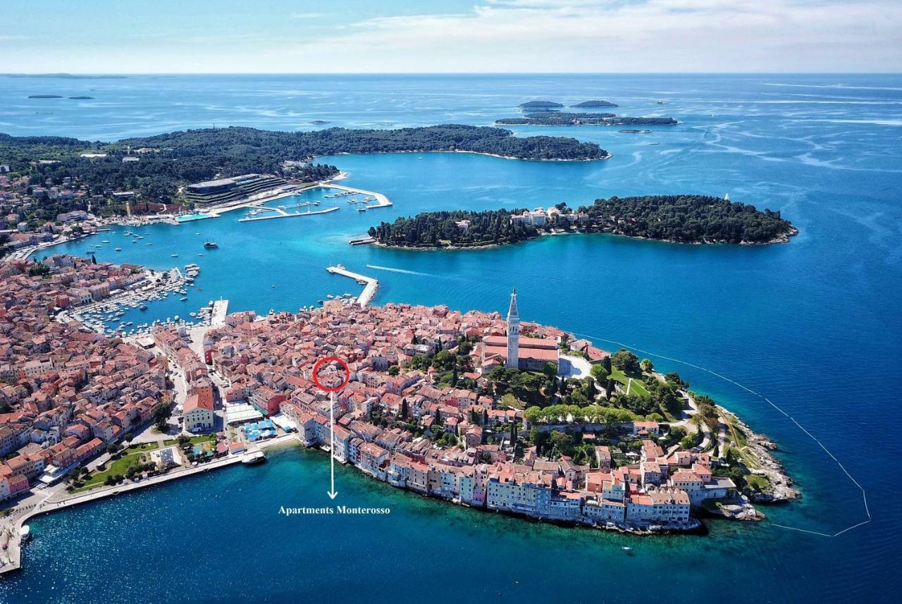 Ferienwohnung Monterosso Old Town Rovinj Exterior foto
