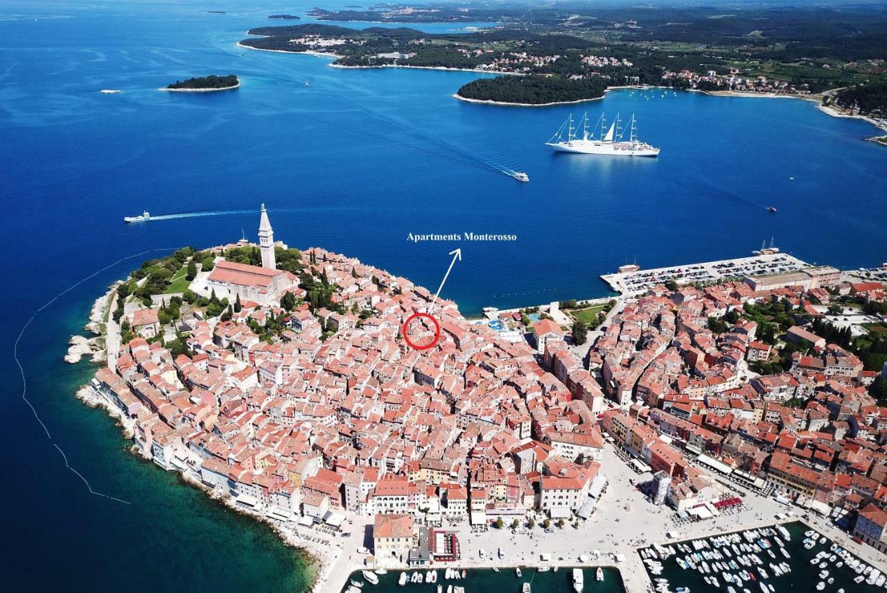 Ferienwohnung Monterosso Old Town Rovinj Exterior foto